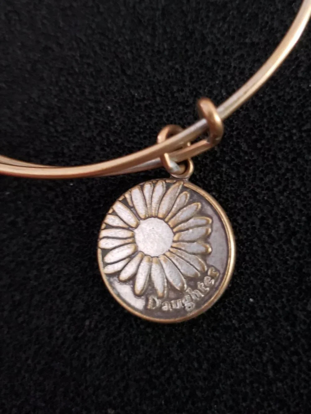Alex and Ani Daughter 2 Tone? Charm Bracelet Bangle 33